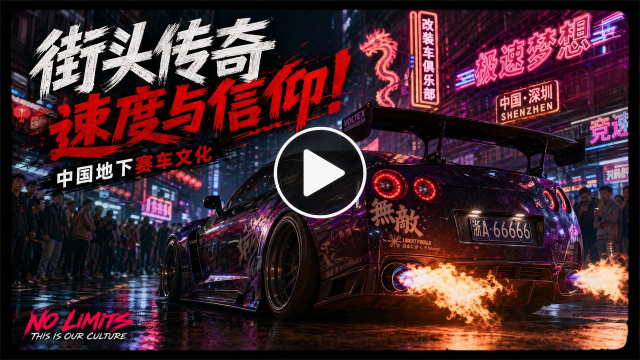 无限臀山修车改装视频-街头改装跑车视频教程